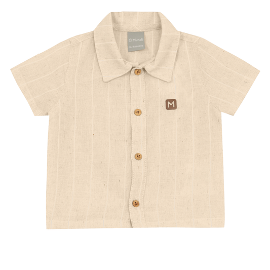 Camisa Y Bermuda Nene Rayas | Cafe Mundi