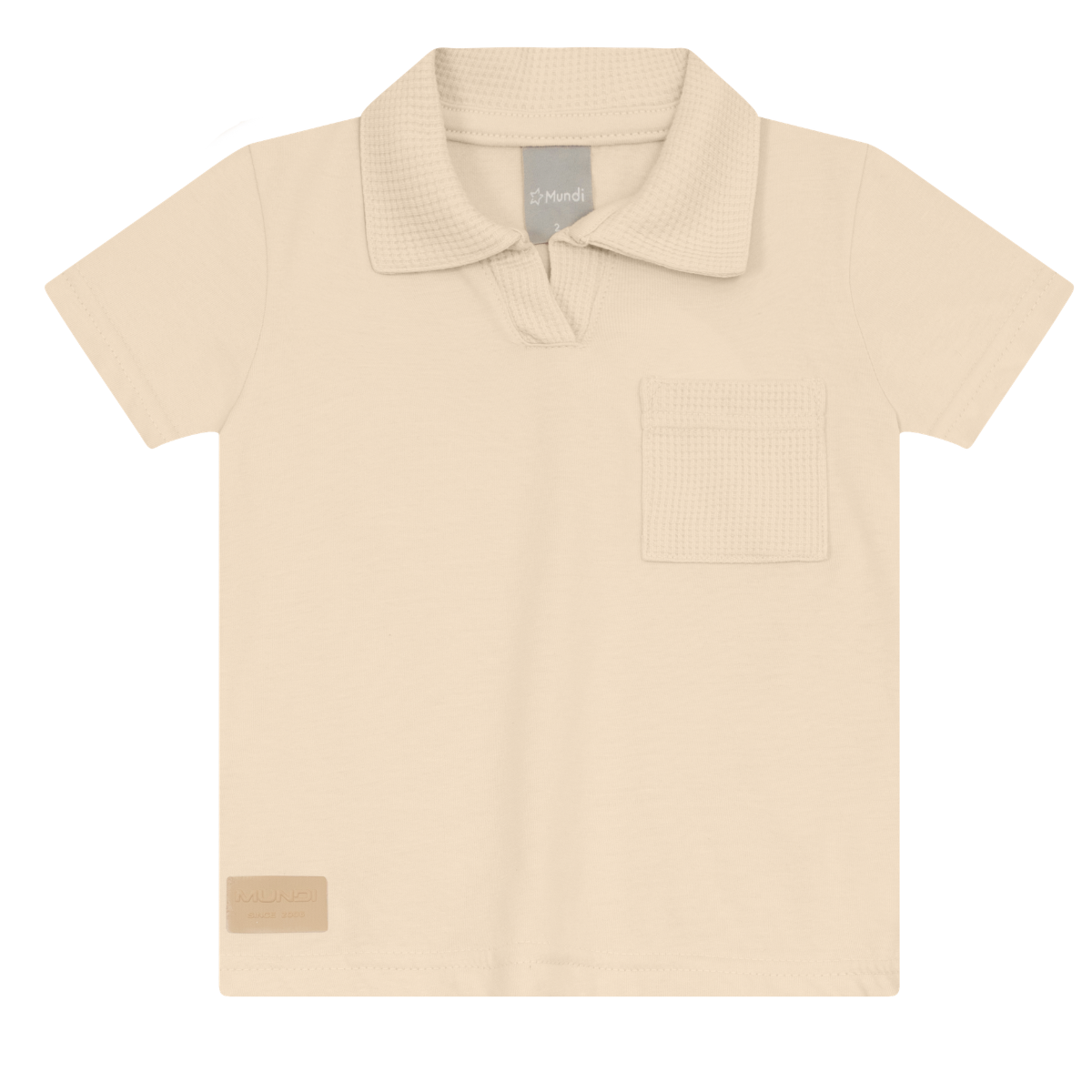 Camisa Polo Y Bermuda Nene | Beige Mundi