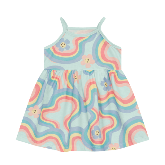 Vestido Nena Sin Mangas | Azul Brandilli