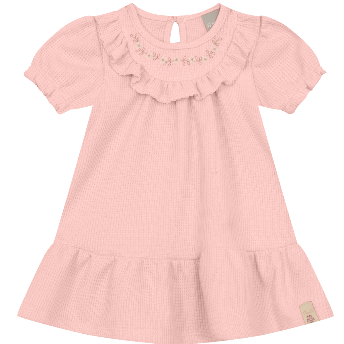 Vestido Nena Boleros Mangas | Rosado Mundi