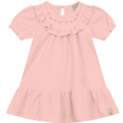 Vestido Nena Boleros Mangas | Rosado Mundi