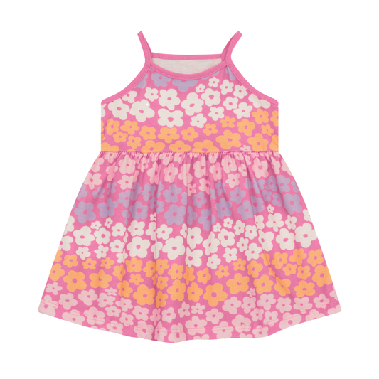Vestido Nena Sin Mangas | Rosado Brandili