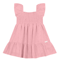 Vestido Nena Mangas | Rosado Mundi