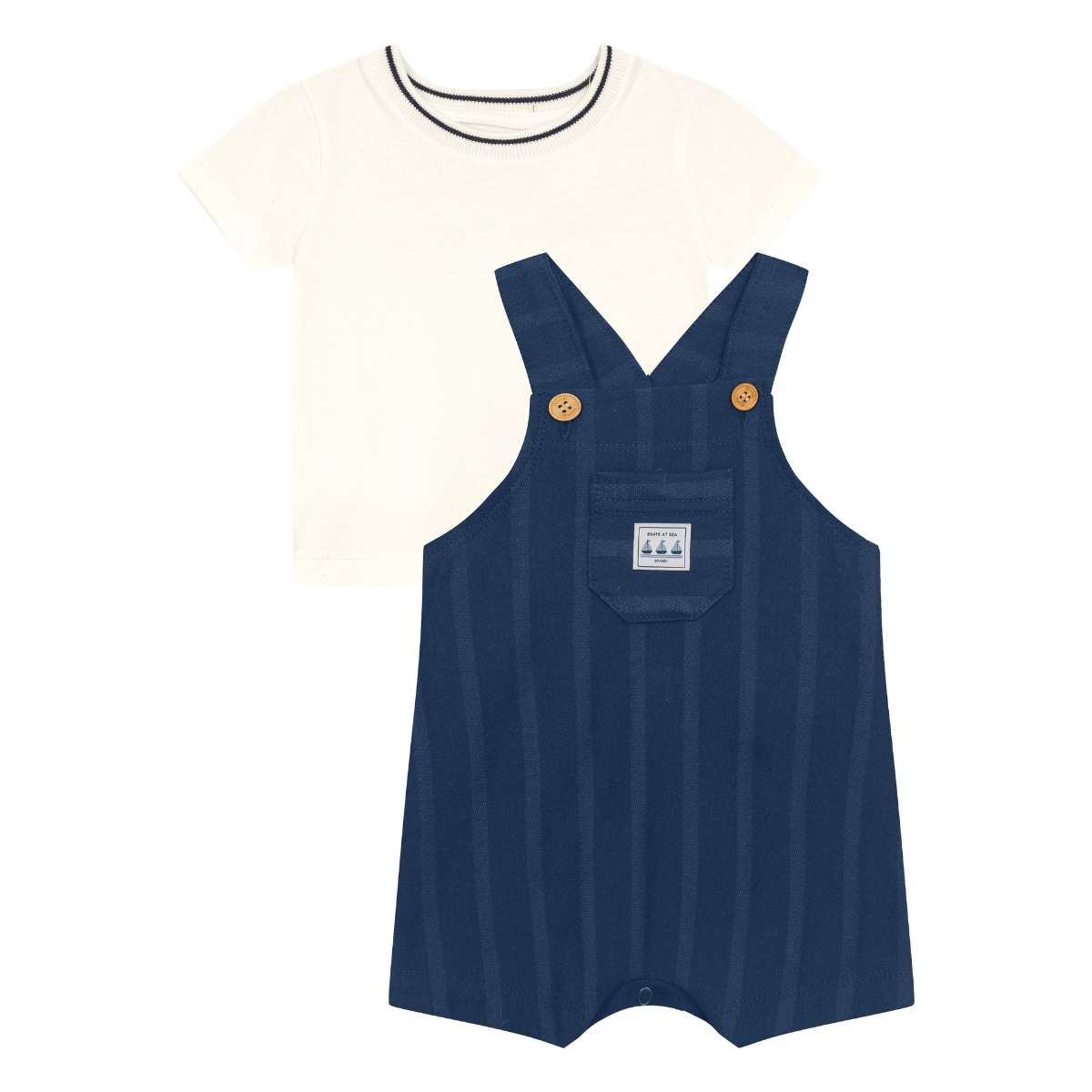 Camiseta Y Jardinera Nene | Mundi