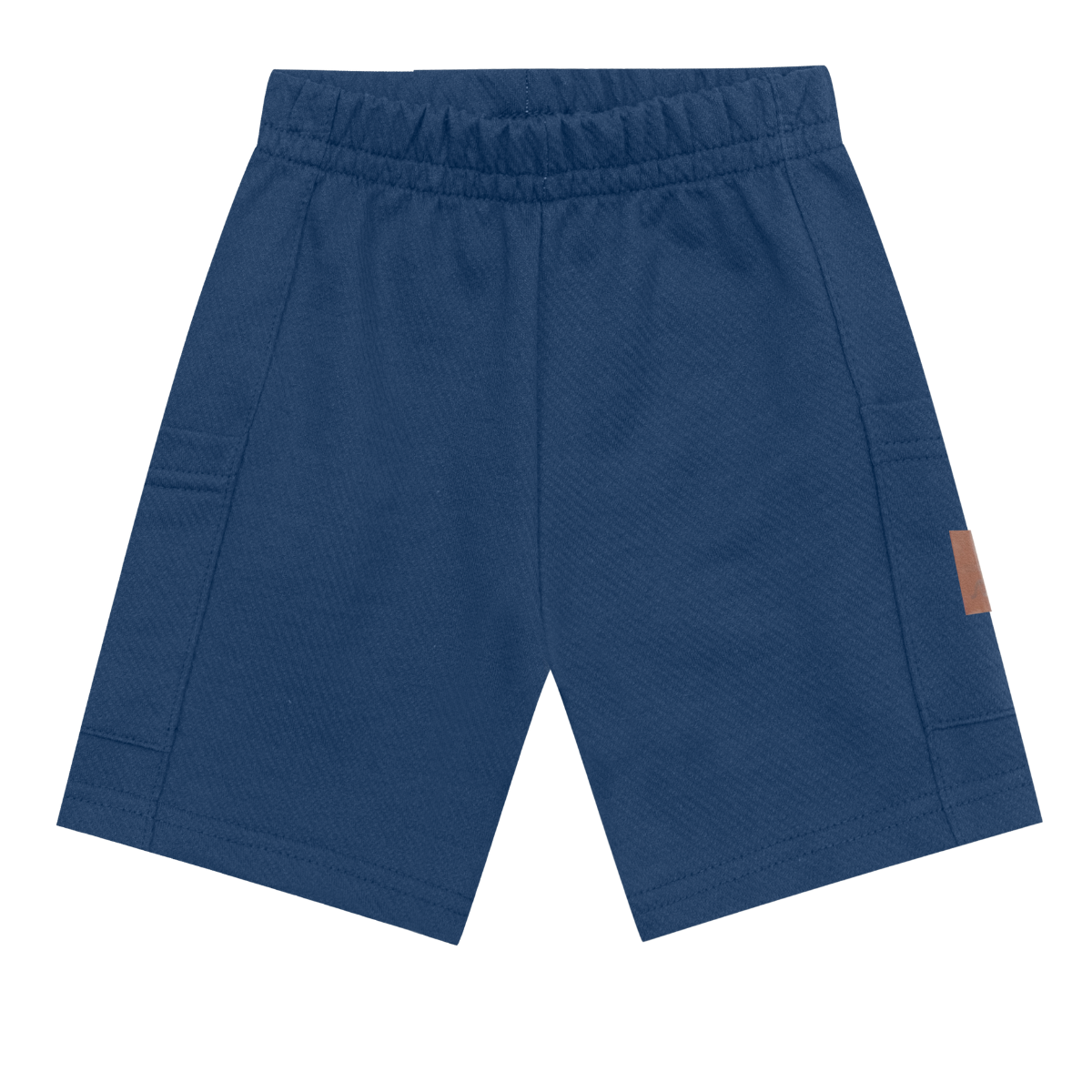 Camiseta Con Capota Y Bermuda Nene | Azul Mundi