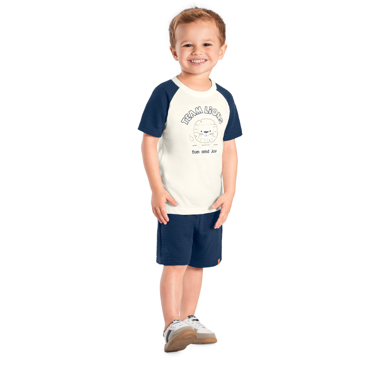 Camiseta Y Bermuda Nene | León Brandili