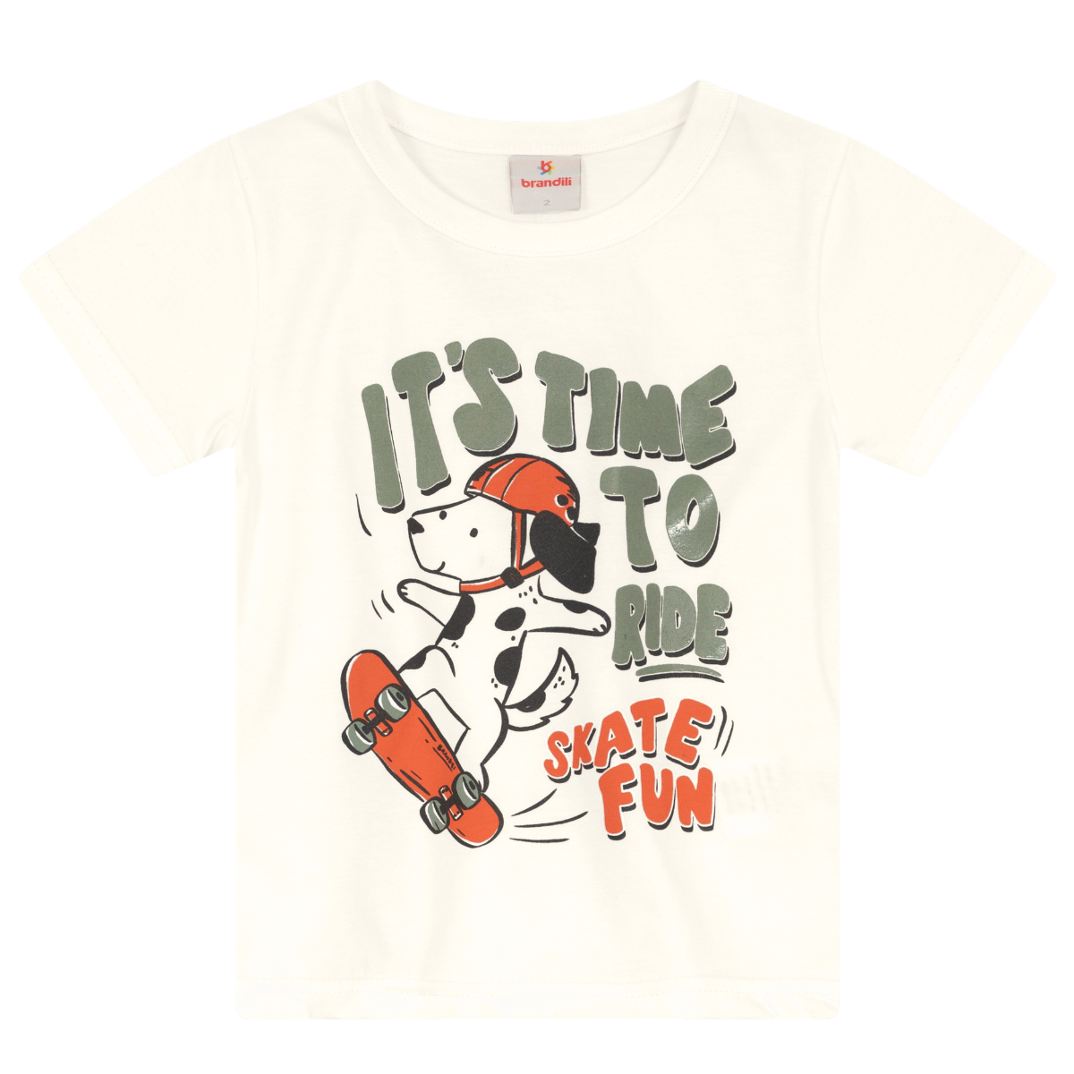 Camiseta Y Bermuda Nene | Perro Brandili