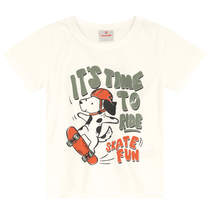 Camiseta Y Bermuda Nene | Perro Brandili