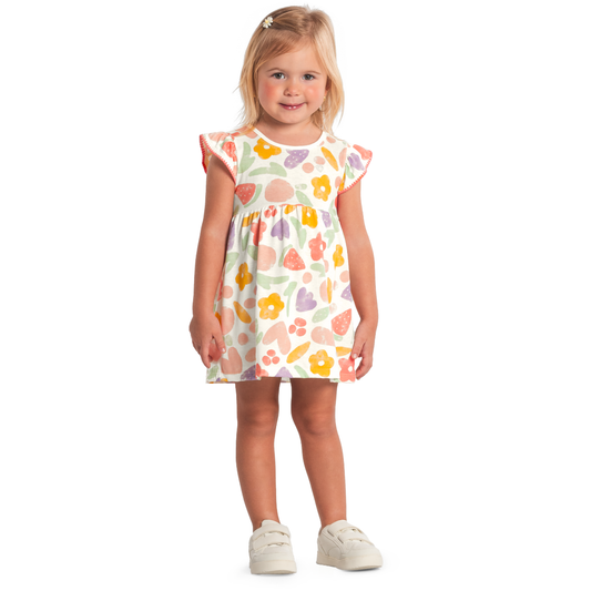 Vestido Nena | Flores y Frutas Brandili