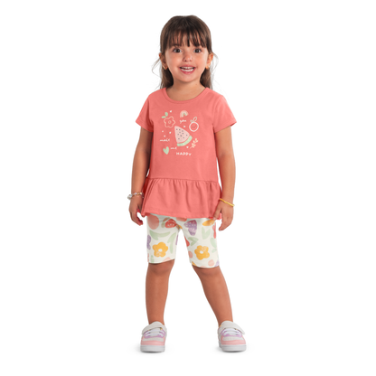Blusa Y Bermuda Nena | Sandia Brandili