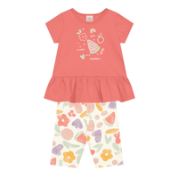 Blusa Y Bermuda Nena | Sandia Brandili