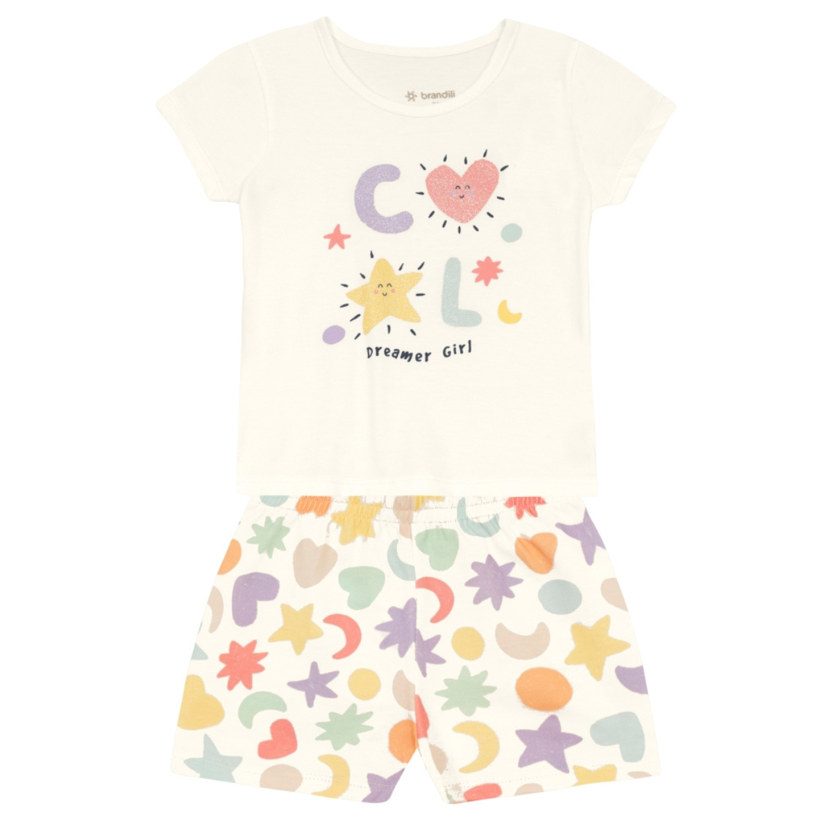 Blusa Y Shorts Nena | Helado Brandili
