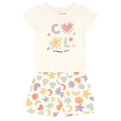 Blusa Y Shorts Nena | Helado Brandili