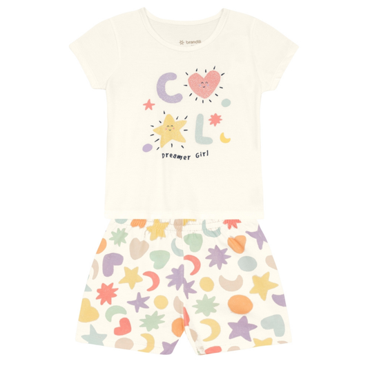 Blusa Y Shorts Nena | Helado Brandili