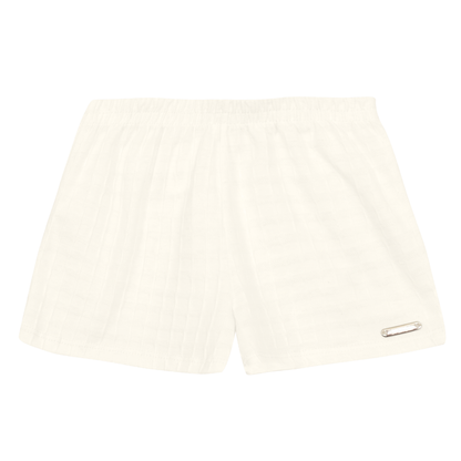 Blusa Y Shorts Nena | Blanco Brandili