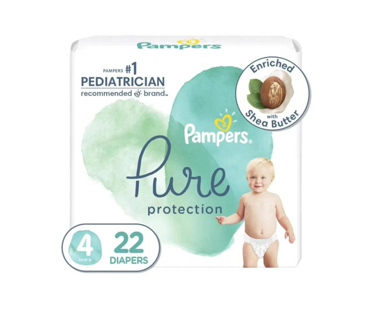 PAÑALES PURE JUMBO S4X22UNID PAMPERS