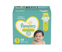 Pampers swaddlers super s5 x58