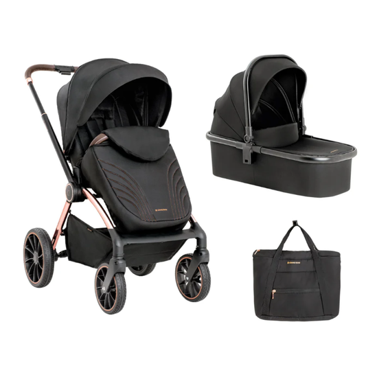 Coche Kara 2 En 1 Con Moises Negro Kikkaboo