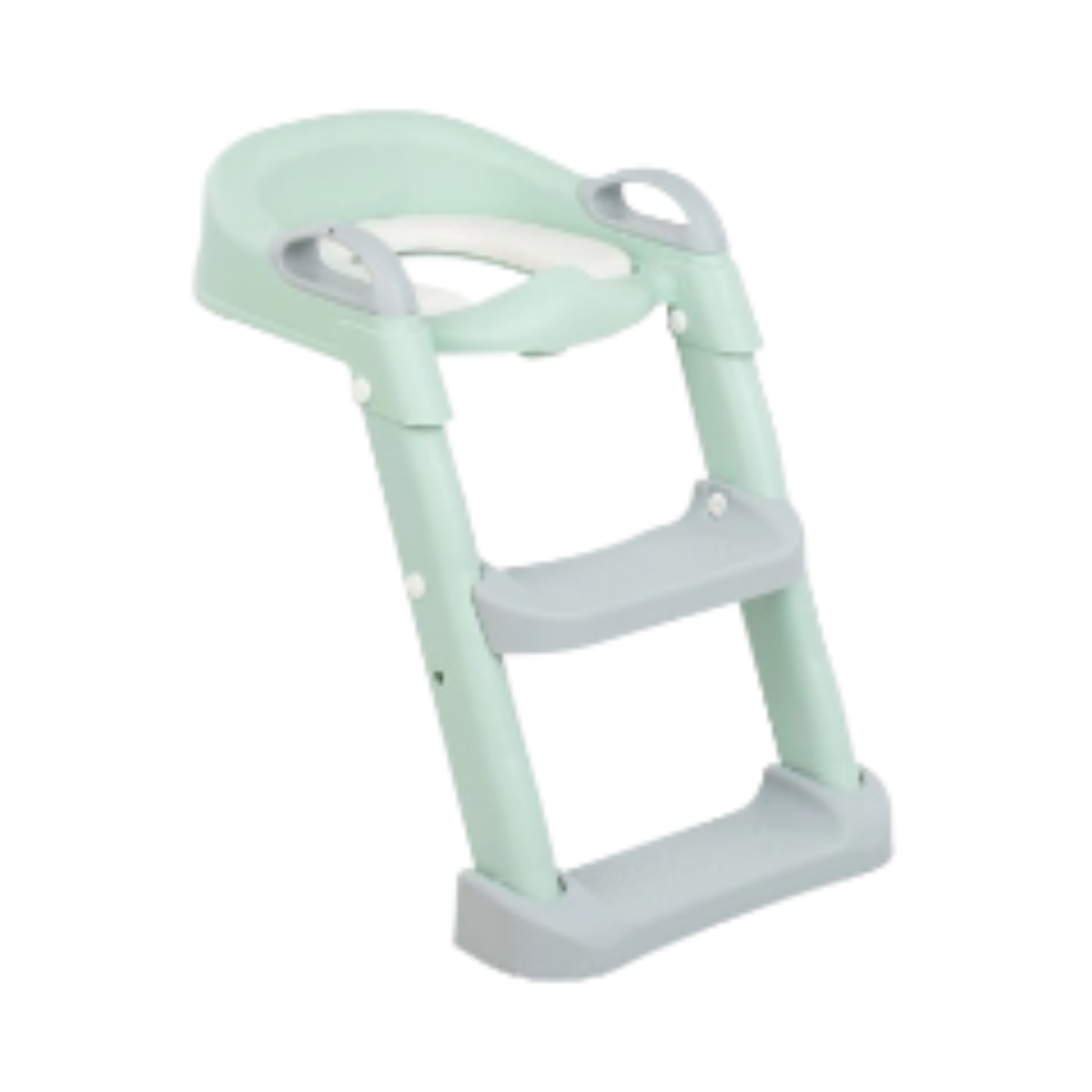 Asiento De Inodoro Con Escalera Lea | Menta Kikaboo