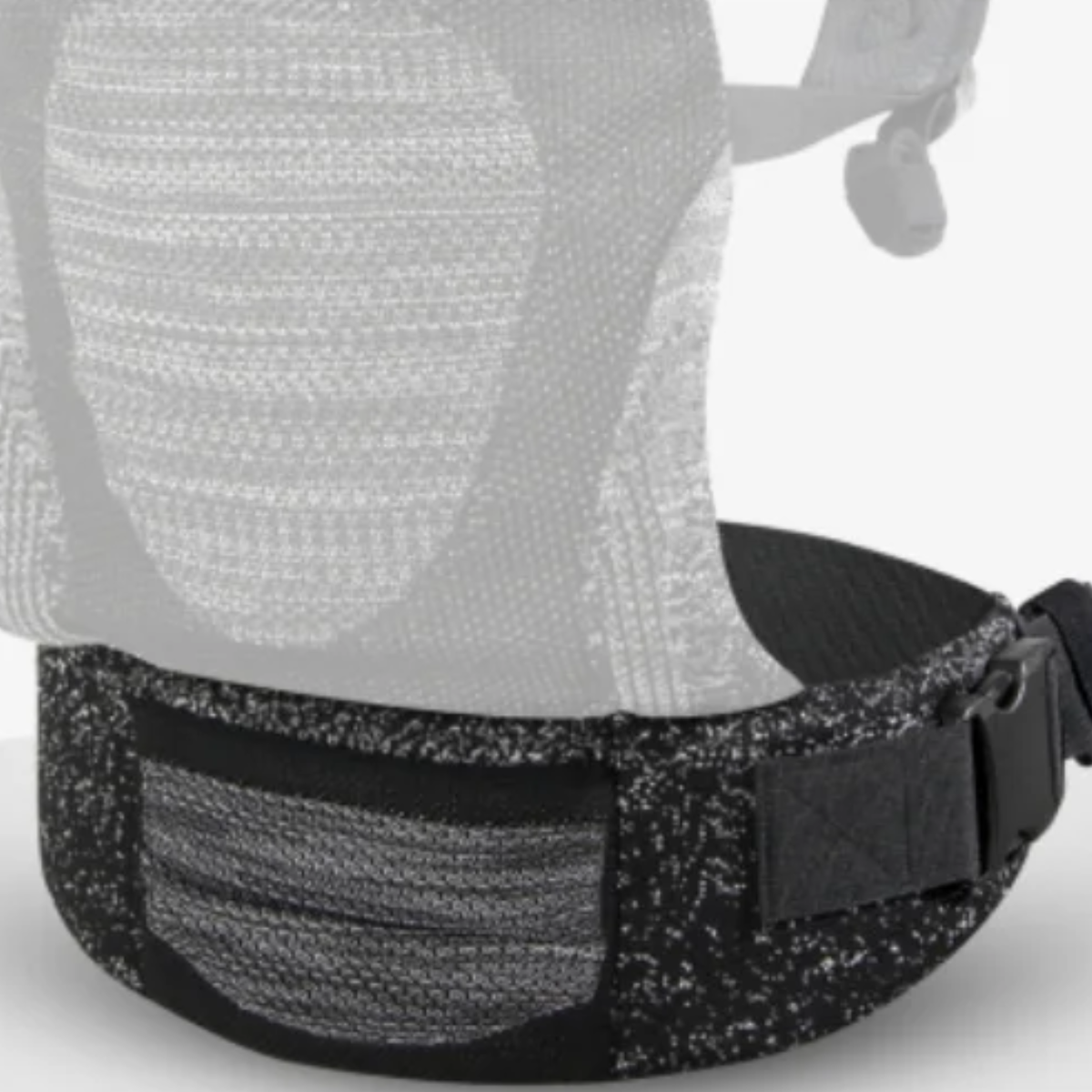 Canguro Hoody Knit | Negro Kikkaboo