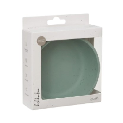 Bowl Platinum Silicon | Menta Kikkaboo