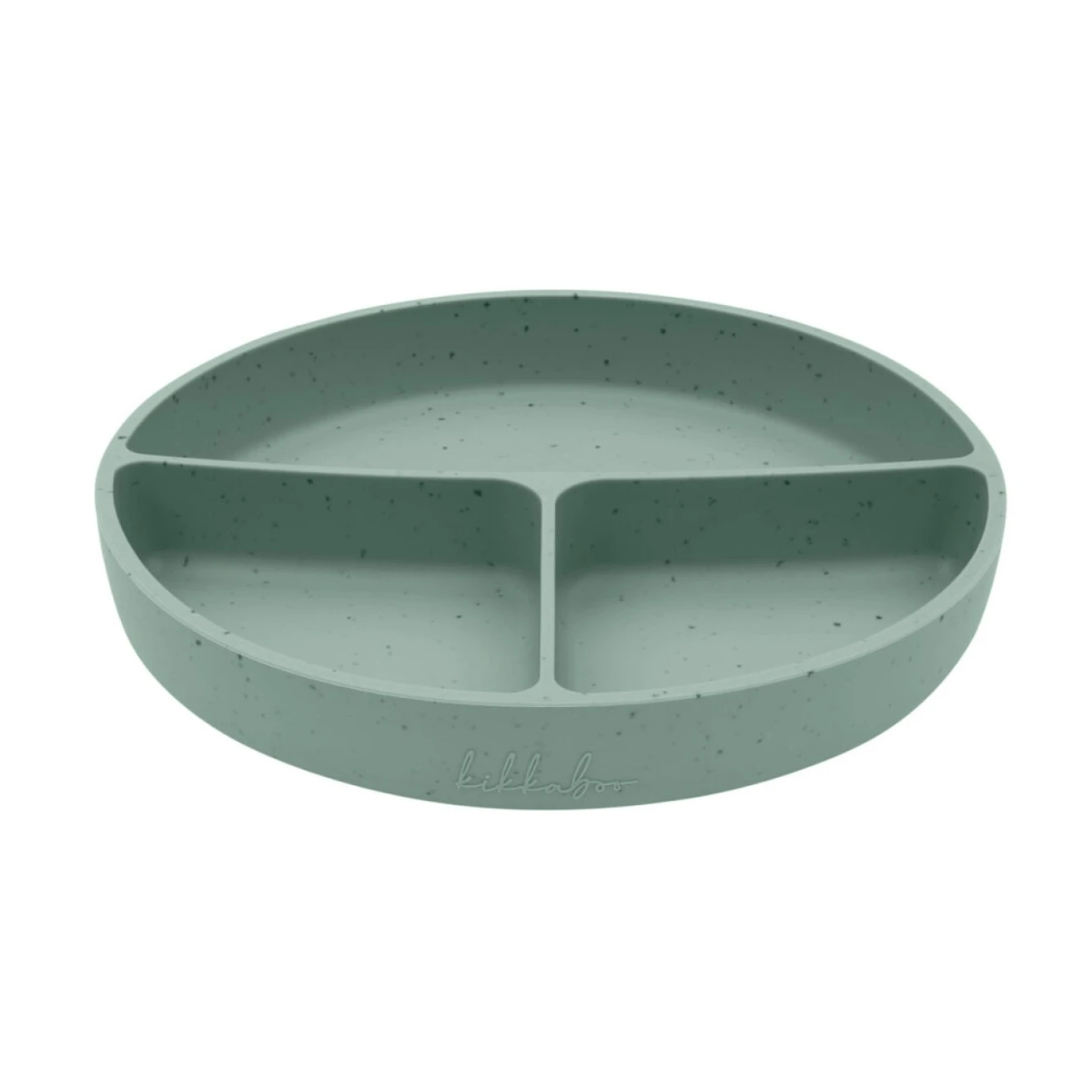Plato Con Divisiones Platinum Silicon | Menta Kikkaboo
