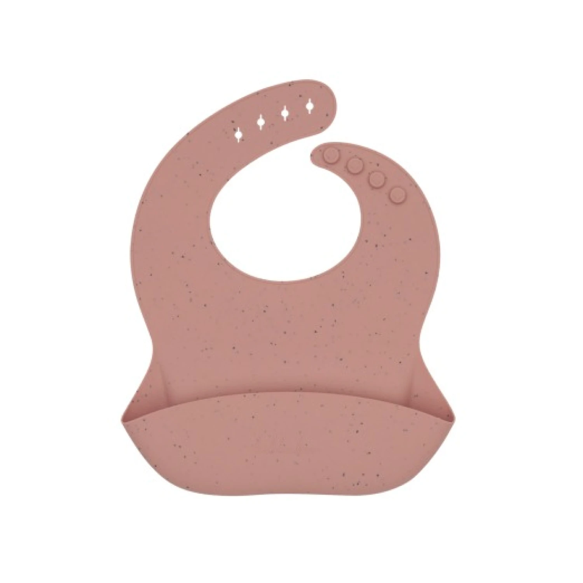 Babero Platinum Silicon | Rosado Kikkaboo