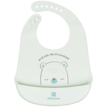 Babero De Silicon Bear With Me Rosaic Fest | Menta Kikkaboo