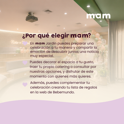 Eventos MAM Revelación Género