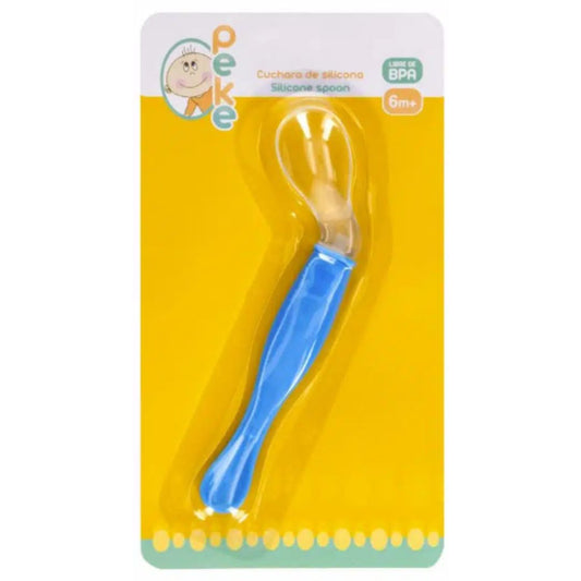 Cuchara curva de silicón