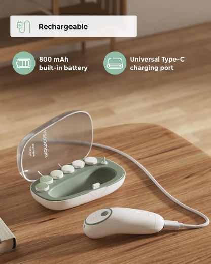 Set Lima Eléctrica Para Uñas Bebe