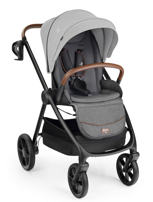Born Dlx Monaco Travel System Grey