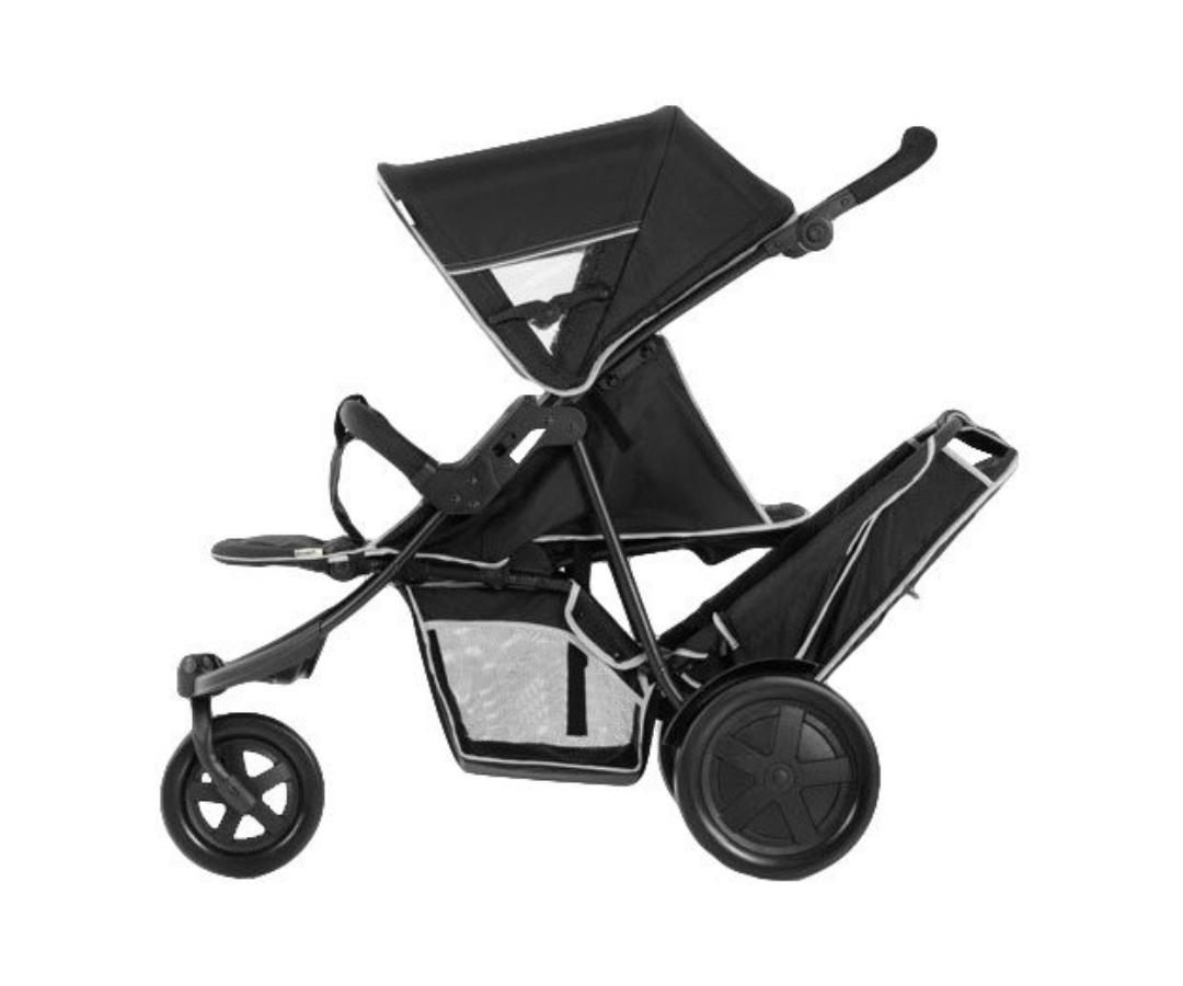 Coche Duo Freerider Black Hauck