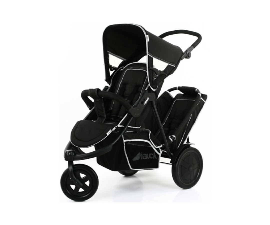 Coche Duo Freerider Black Hauck