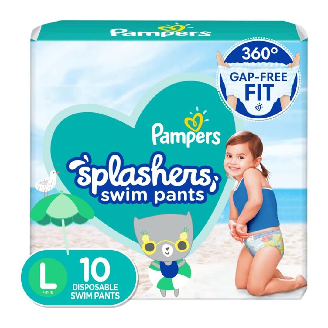 Pañales Splash S5X10 Con Diseño Pampers