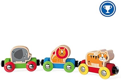 Tren jungla de madera