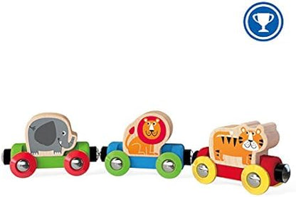 Tren jungla de madera