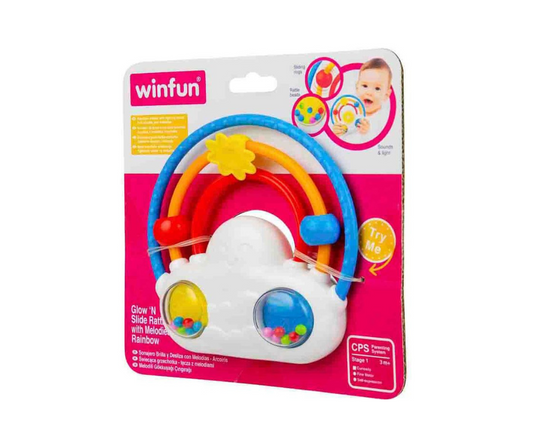 Sonajero Con Melodias Arcoiris Winfun