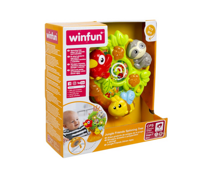 Árbol giratorio amigos de la selva