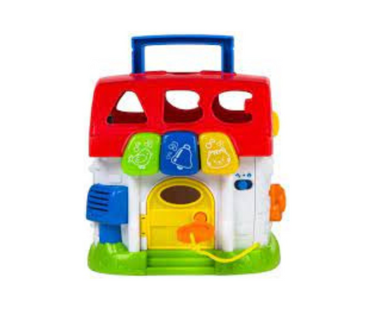 Casa con luces y actividades Winfun