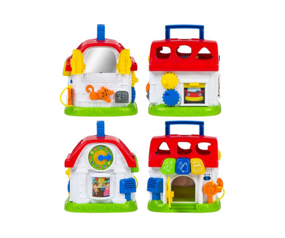 Casa con luces y actividades Winfun