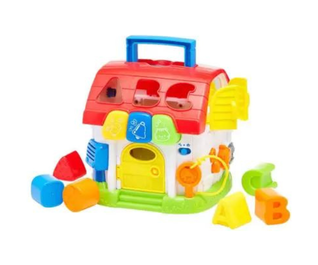 Casa con luces y actividades Winfun