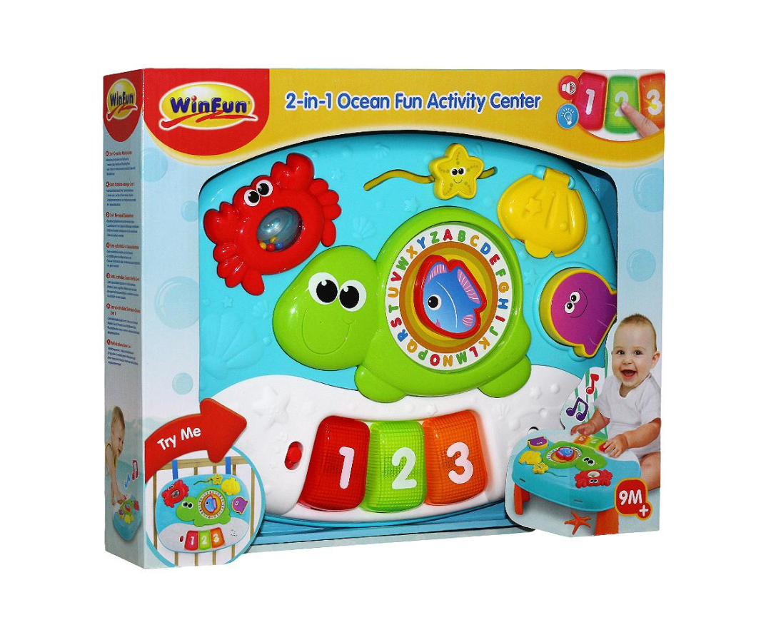 Centro de actividades 2 en 1 Winfun