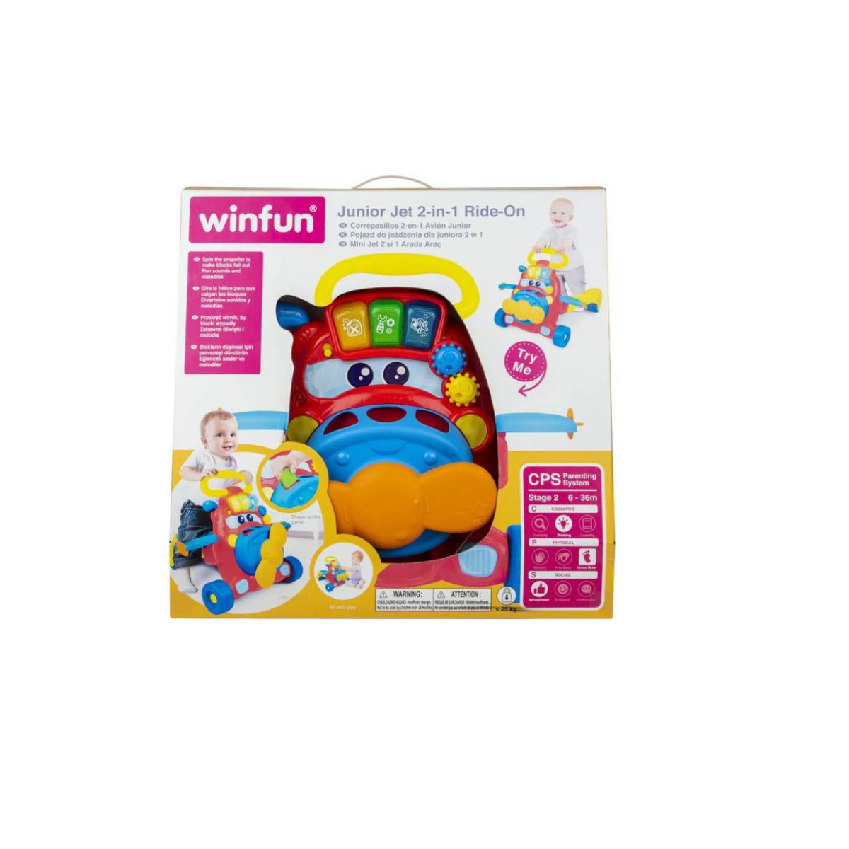 Andador Avión Junior 2 En 1