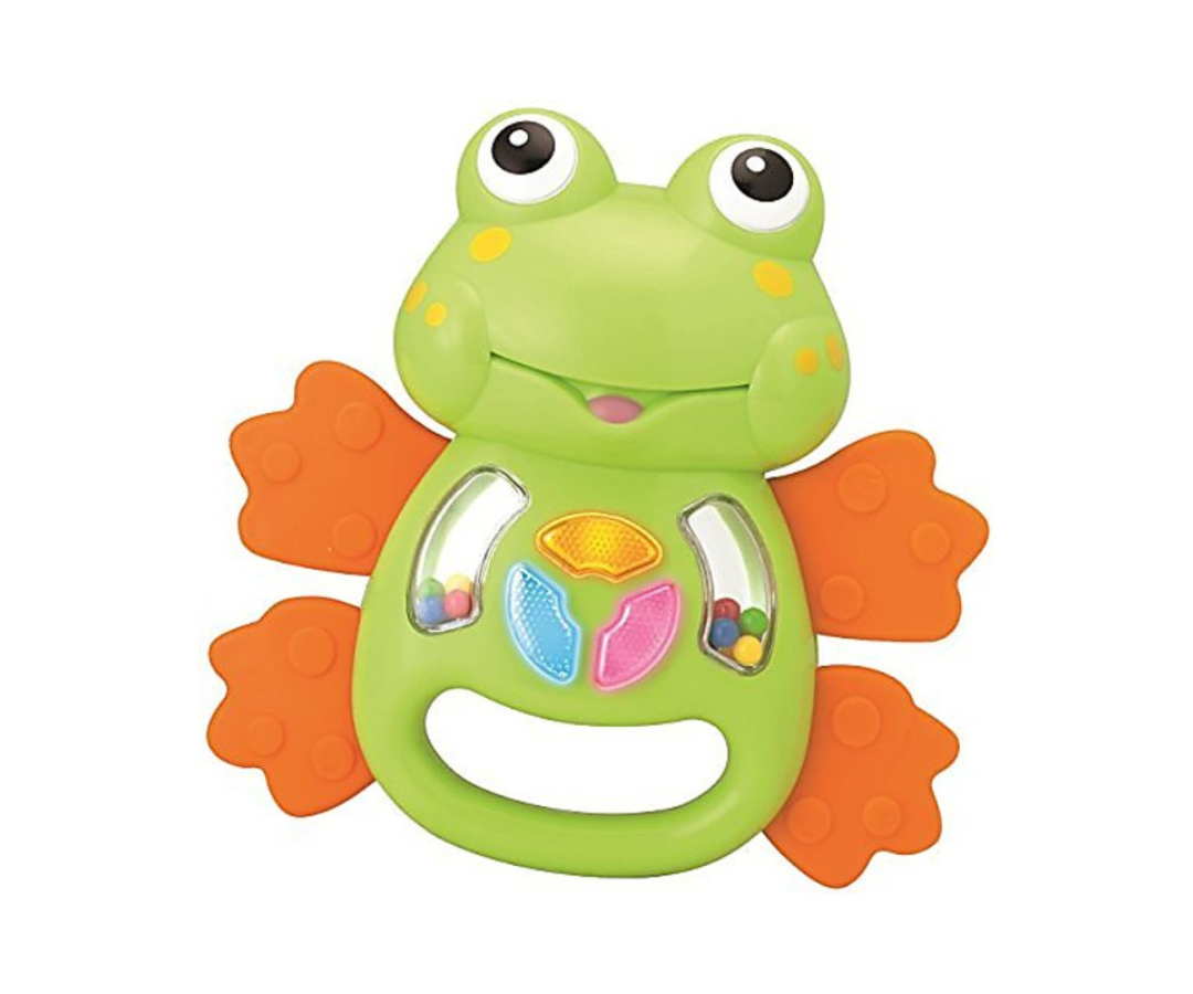 Juguete Rana Sonajero Winfun