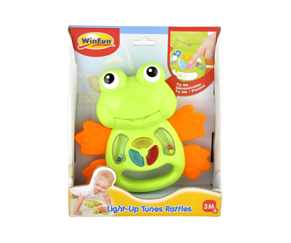 Juguete Rana Sonajero Winfun