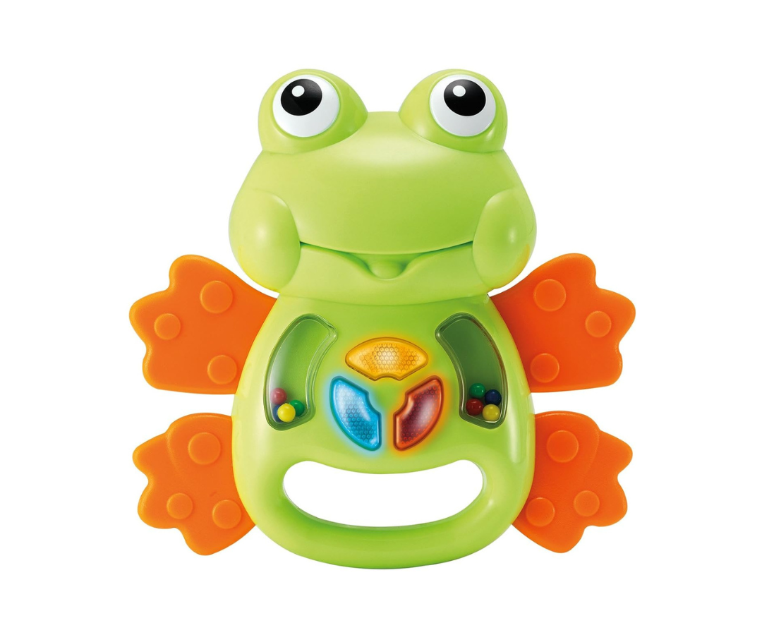 Juguete Rana Sonajero Winfun
