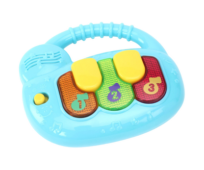 Juguete Piano Luz y Sonido Winfun