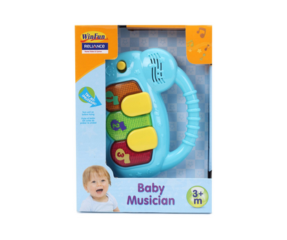 Juguete Piano Luz y Sonido Winfun