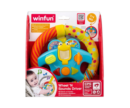 Volante Con Sonido Winfun